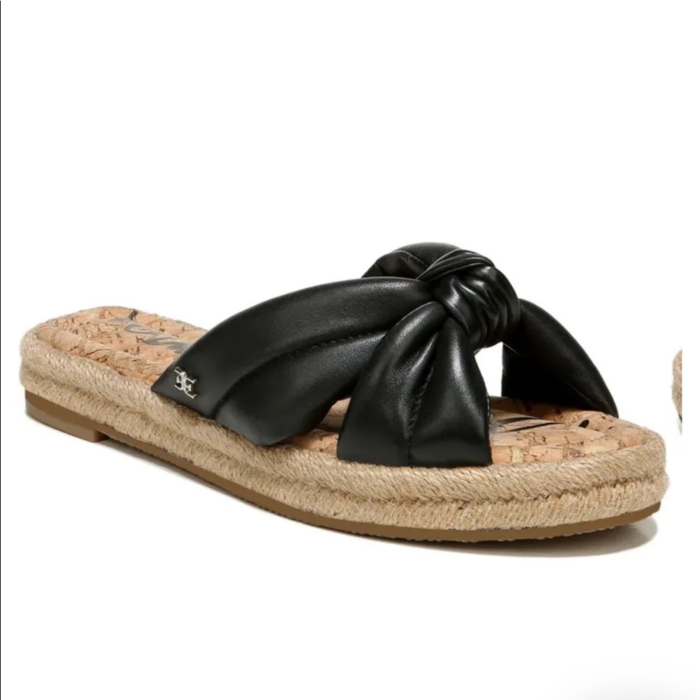 NWT Sam Edelman Abbene Black Sandals, size 6
